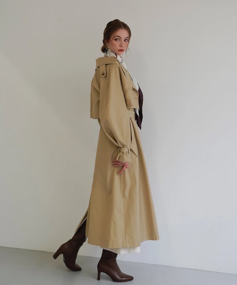 3way classic trench coat | Acka.| エーシーケーエー|公式オン 3way classic trench coat | Acka.| エーシーケーエー|公式オン