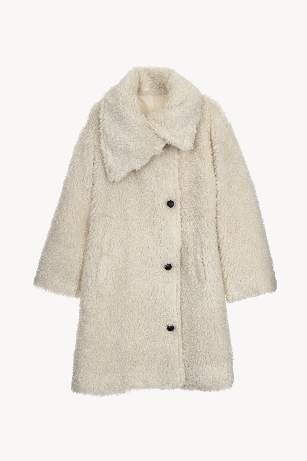 layered collar boa coat | Acka.| エーシーケーエー|公式オン layered collar boa coat | Acka.| エーシーケーエー|公式オン