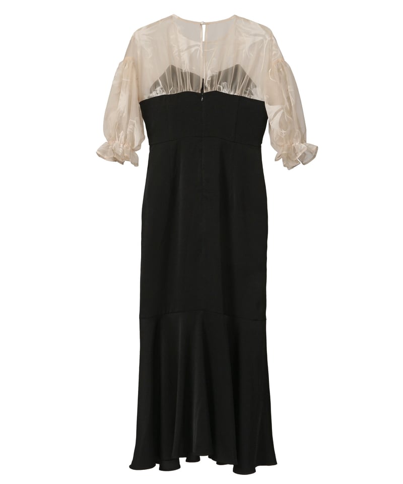 sheer puff dress | Acka.｜ エーシーケーエー｜公式オンラインストア