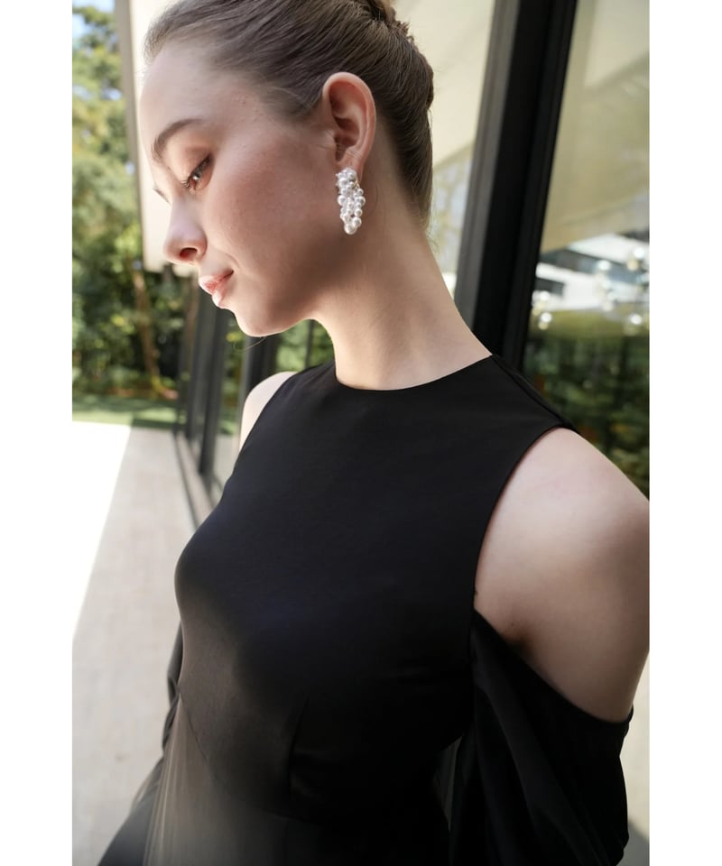 sheer melt sleeve dress | Acka.| エーシーケーエー|公式オン sheer melt sleeve dress | Acka.| エーシーケーエー|公式オン