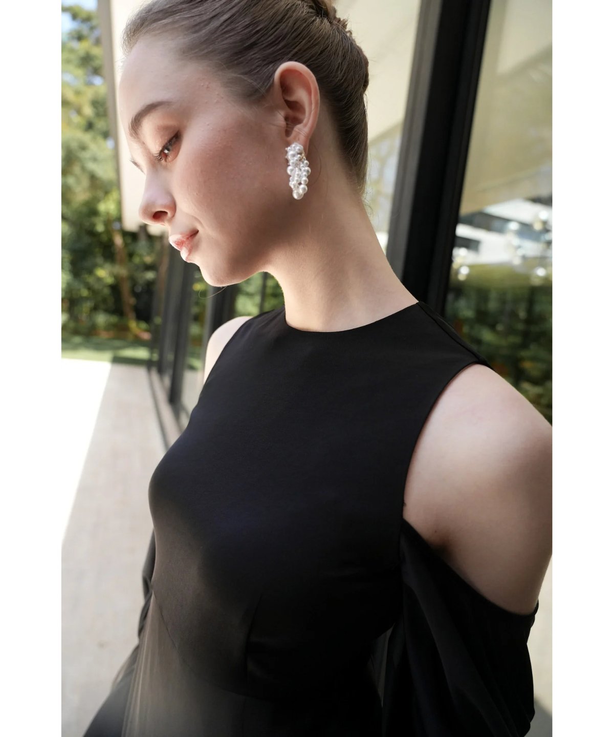 sheer melt sleeve dress | Acka.| エーシーケーエー|公式オン sheer melt sleeve dress | Acka.| エーシーケーエー|公式オン