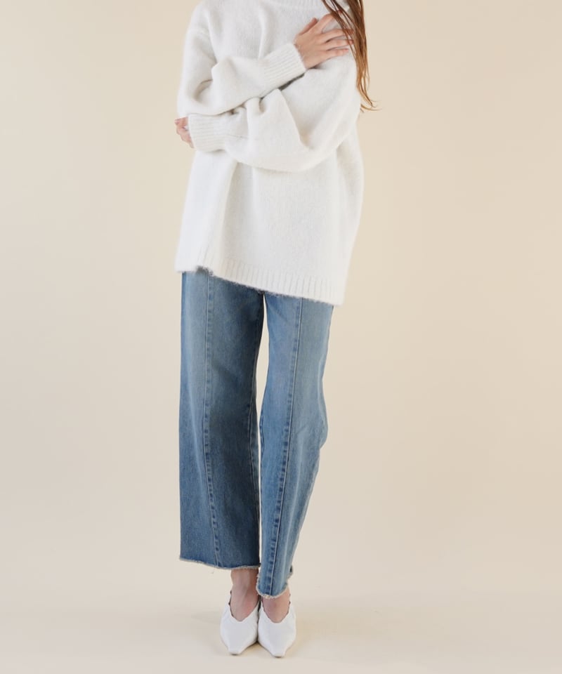 center line denim pants | Acka.| エーシーケーエー|公式 center line denim pants | Acka.| エーシーケーエー|公式