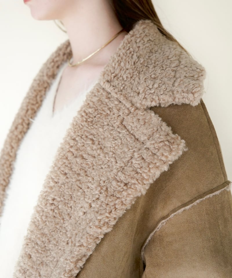 reversible boa coat | Acka.| エーシーケーエー|公式 reversible boa coat | Acka.| エーシーケーエー|公式