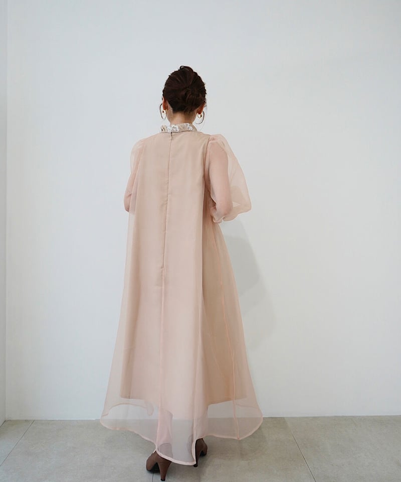 sheer over one-piece（light beige） | 【Acka.】エーシー...