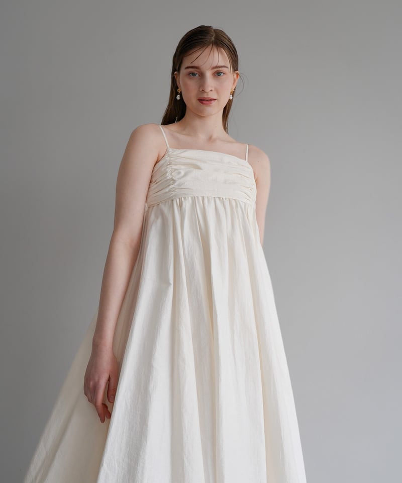 gather volume camisole one-piece | Acka.｜ エーシーケ