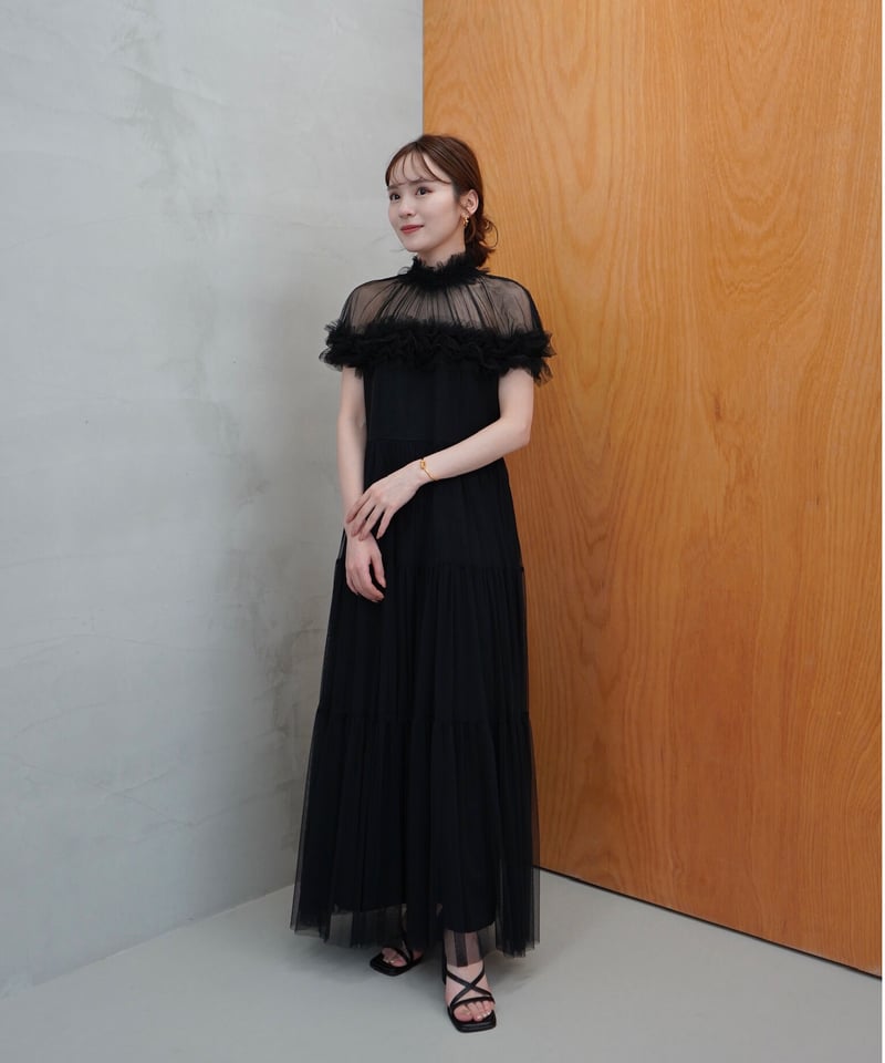 sheer shoulder dress | Acka.| エーシーケーエー|公式 sheer shoulder dress | Acka.| エーシーケーエー|公式