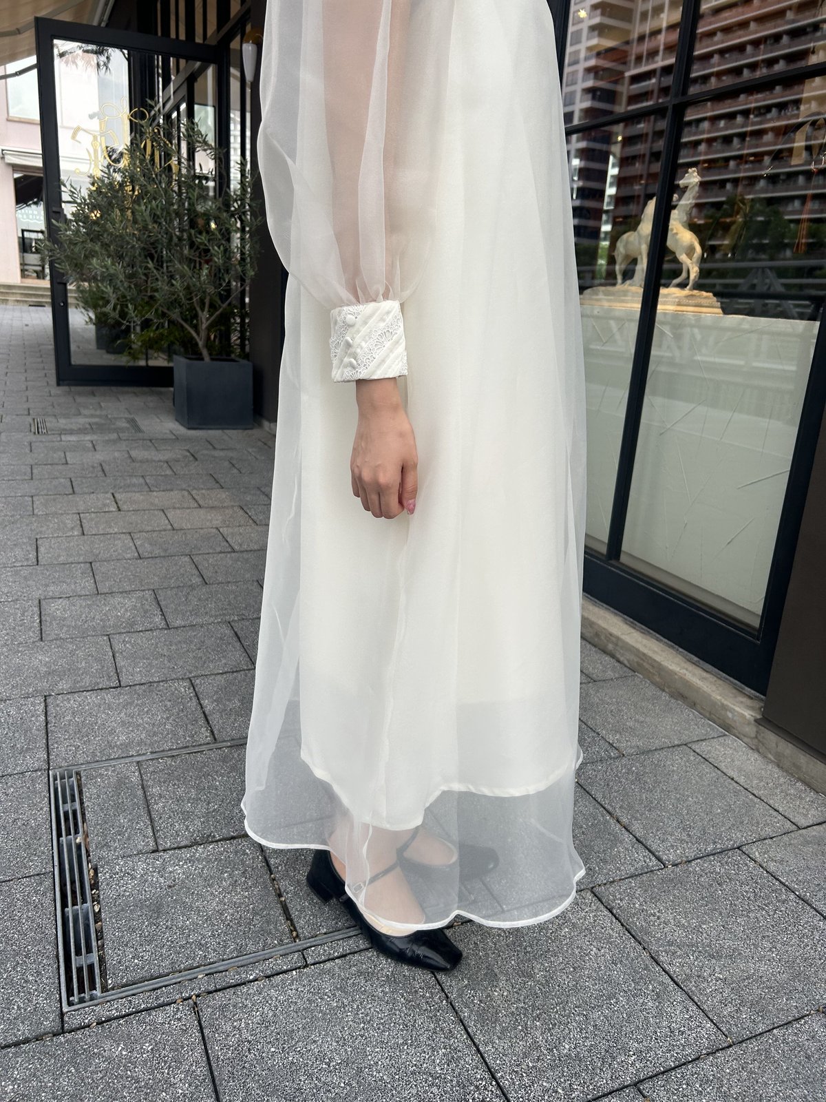 sheer over one-piece（white） | 【Acka.】エーシーケーエー｜公...