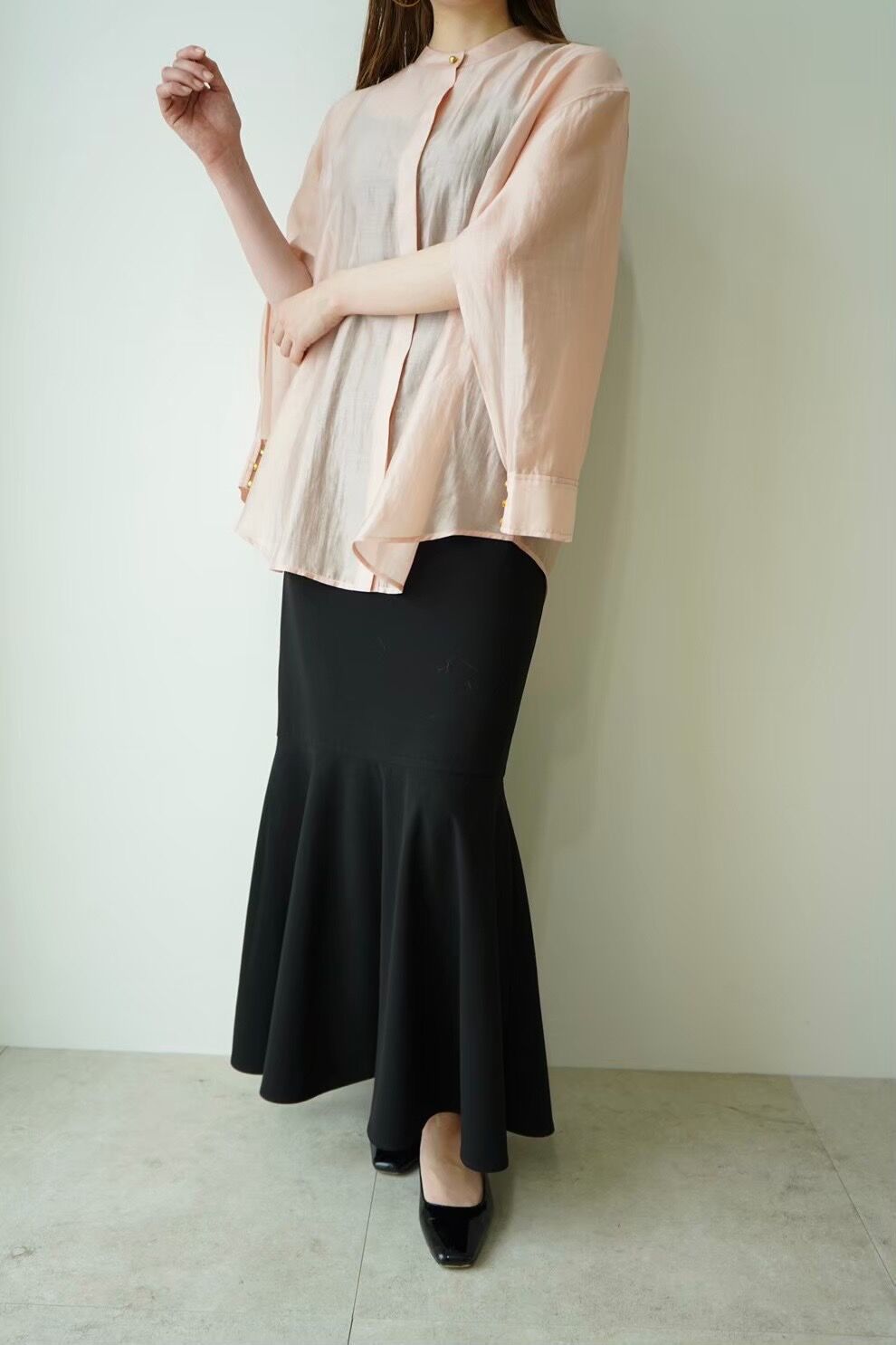 mermaid skirt（black） | 【Acka.】エーシーケーエー｜公式オンライン