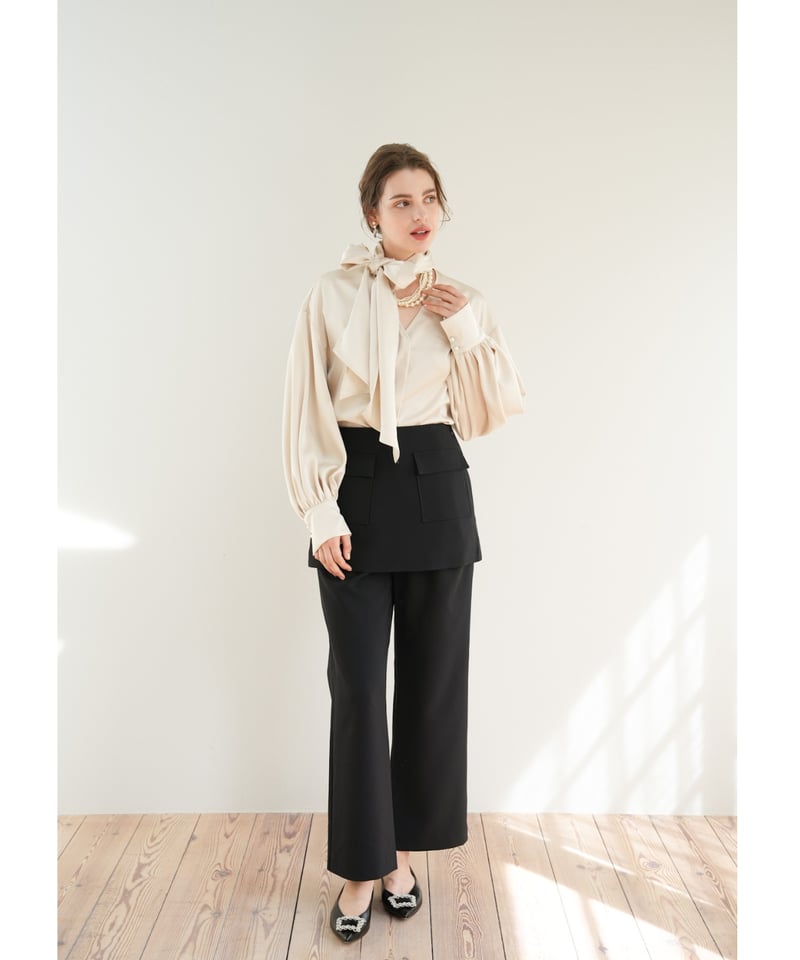 skirt layered pants | Acka.｜ エーシーケーエー｜公式 