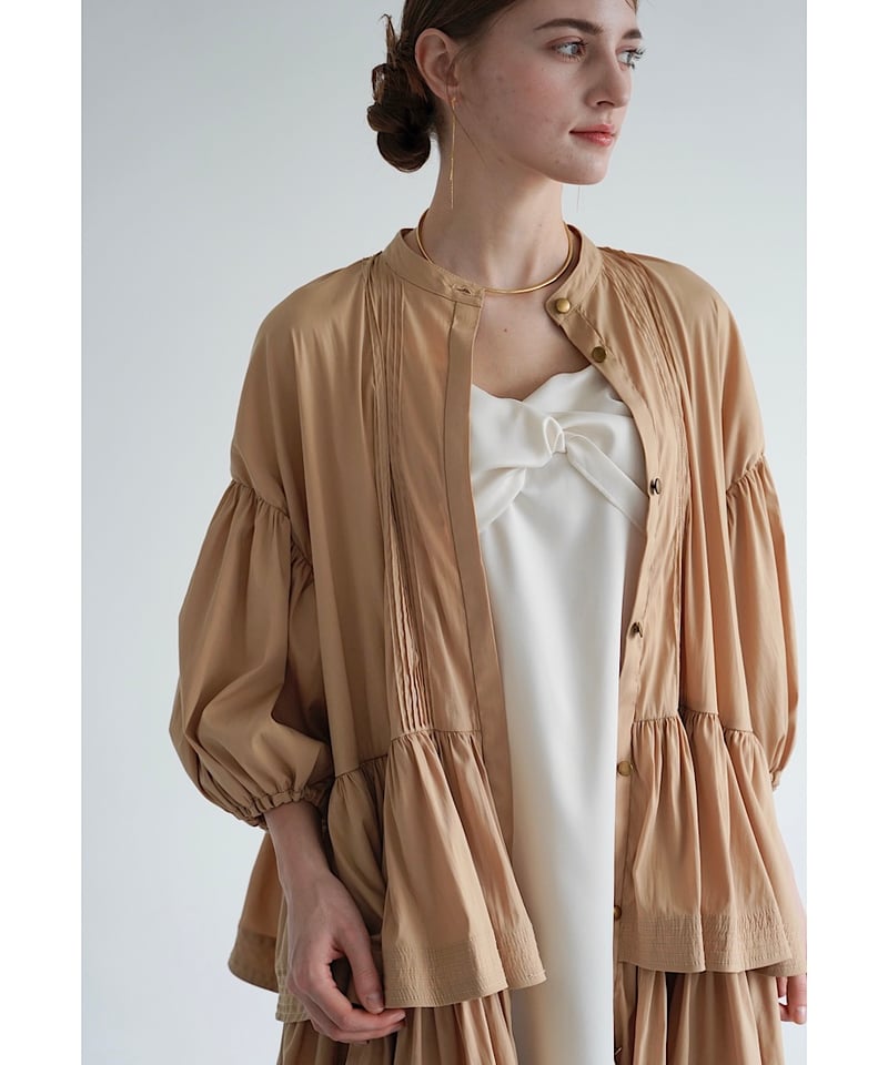 frill shirt one-piece | Acka.| エーシーケーエー|公式 frill shirt one-piece | Acka.| エーシーケーエー|公式