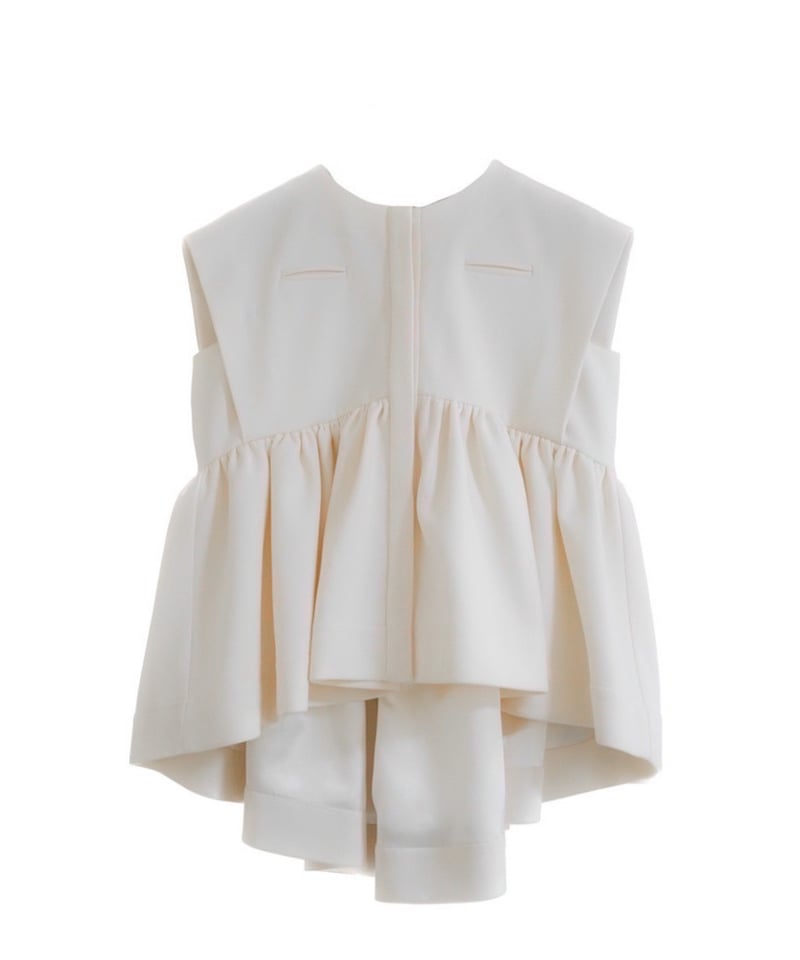 georgette peplum tops | Acka.｜ エーシーケーエー｜公式オンラインストア