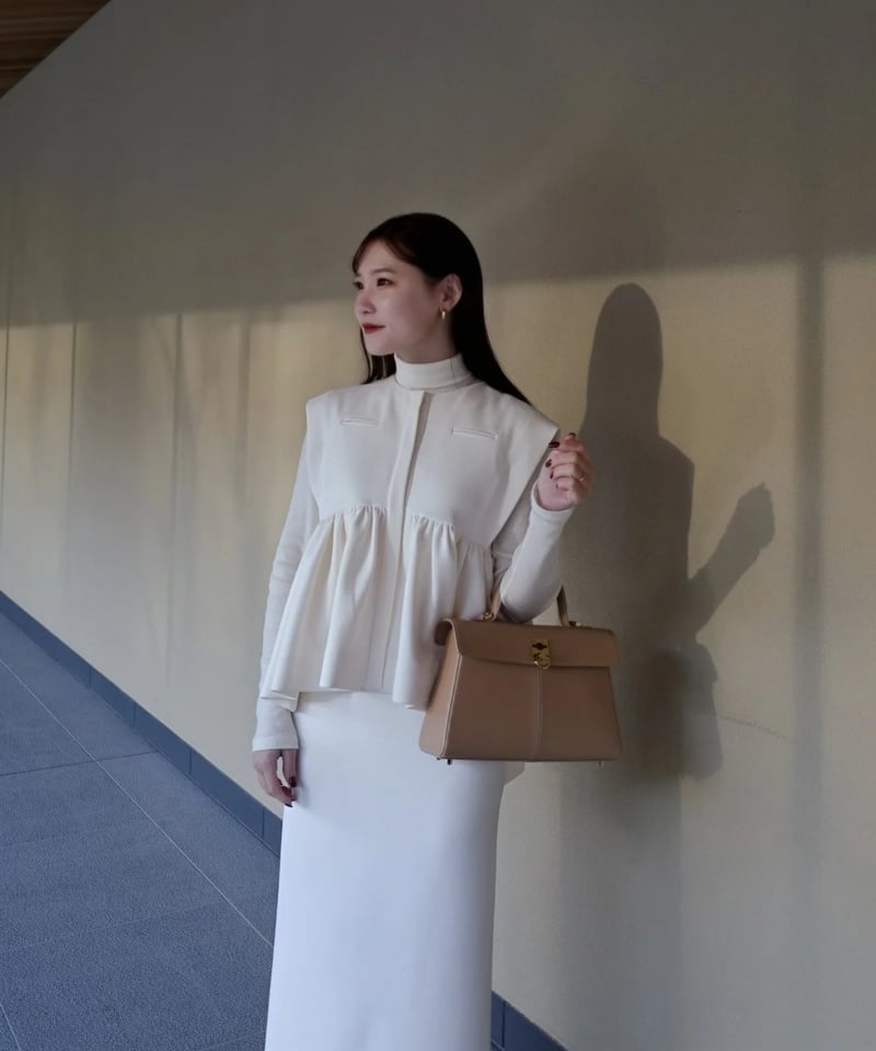 georgette peplum tops | Acka.｜ エーシーケーエー｜公式オンラインストア
