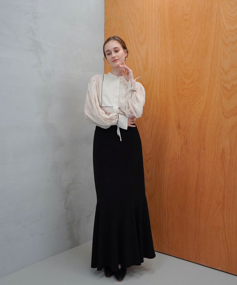 mermaid skirt（black） | 【Acka.】エーシーケーエー｜公式オンライン