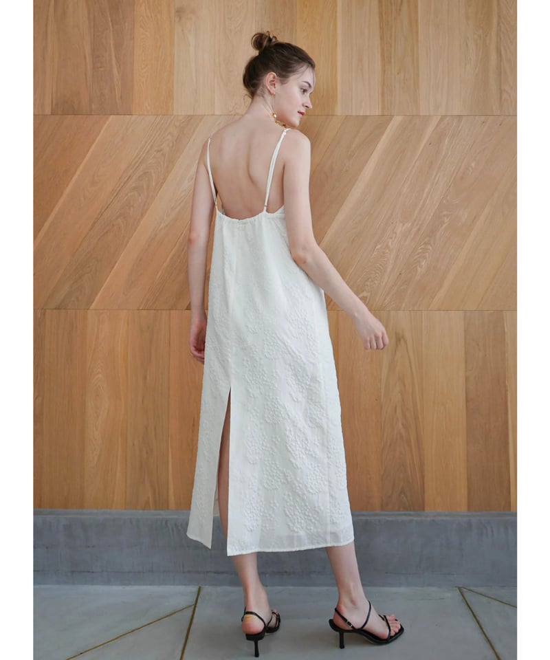 jacquard camisole one-piece | Acka.｜ エーシーケーエー｜公
