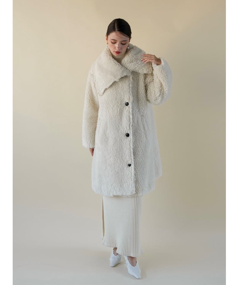 大人気 poodle boa long coat | Acka.| エーシーケーエー|公式 大人気 poodle boa long coat | Acka.| エーシーケーエー|公式
