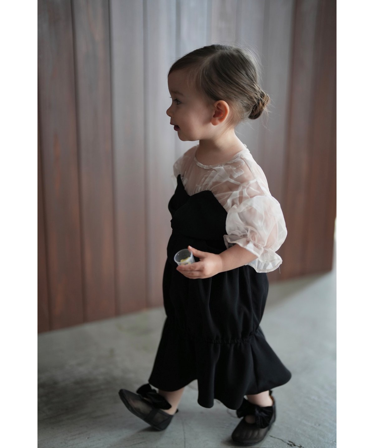 【Acka】 sheer puff dress　サイズ1 sheer puff dress – Acka online store