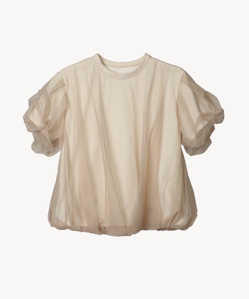 tulle volume tee | Acka.｜ エーシーケーエー｜公式オンラインストア