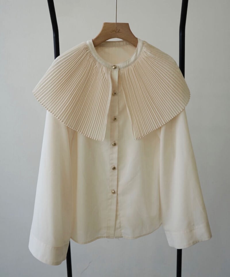 pleats collar blouse | 【Acka.】エーシーケーエー｜公式オンラインストア