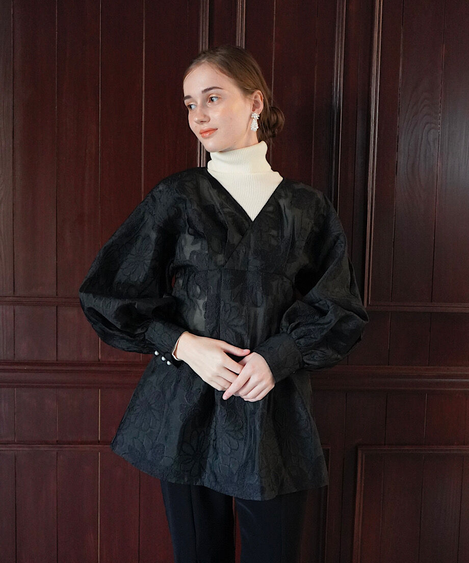 jacquard mini dress | Acka.｜ エーシーケーエー｜公式