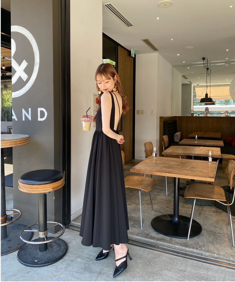 Acka resort camisole one-piece ワンピース