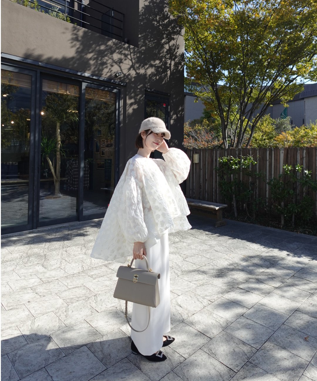 georgette pencil skirt | Acka.｜ エーシーケーエー｜公式オンライ