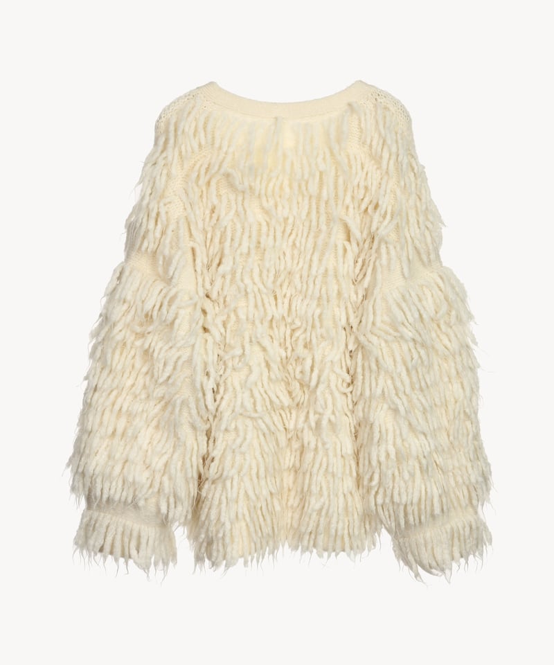 Acka fringe short knit