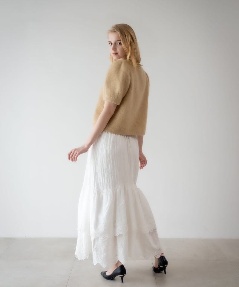 cotton lace skirt（white） | 【Acka.】エーシーケーエー｜公式オン...