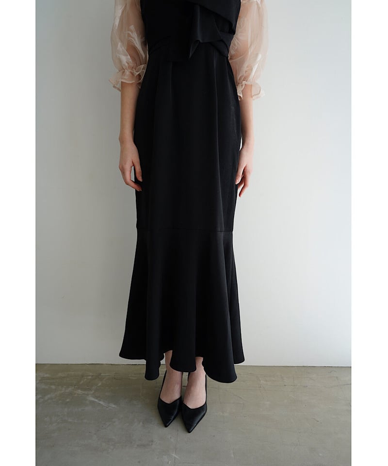 sheer puff dress（black） | 【Acka.】エーシーケーエー｜公式オンラ
