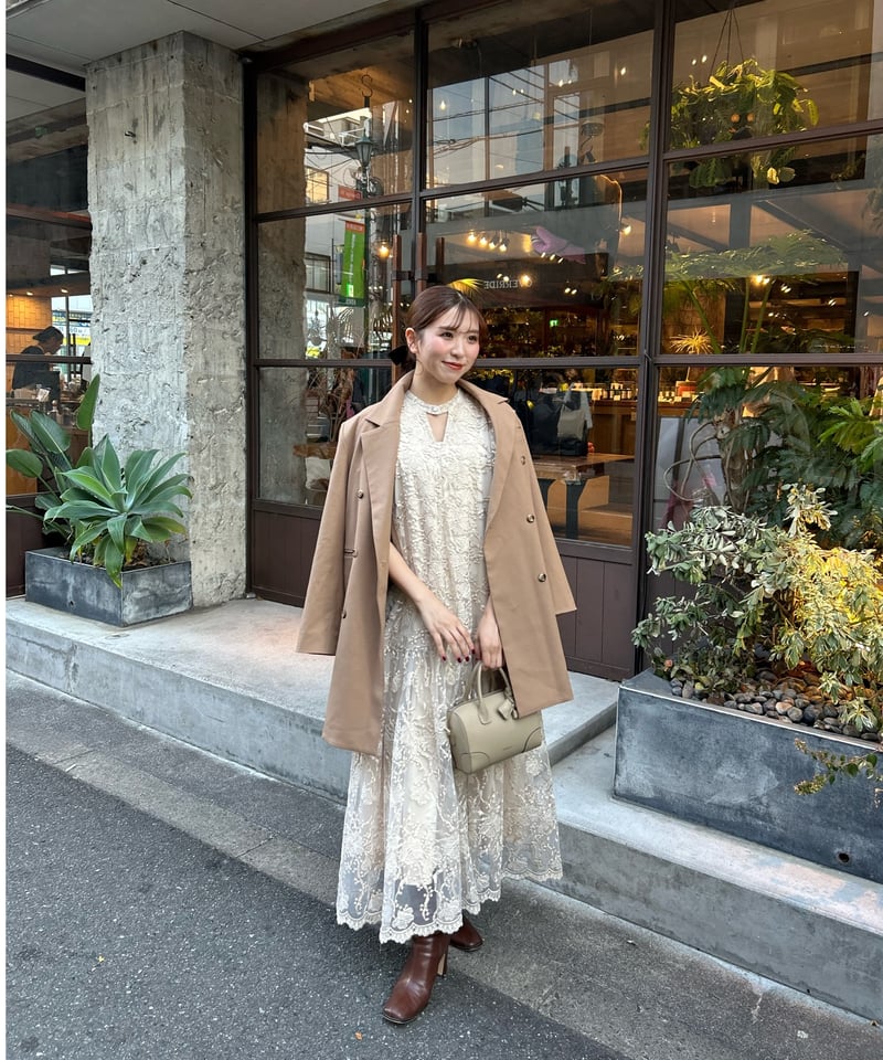 middle tailored jacket（camel） | 【Acka.】エーシーケーエー...