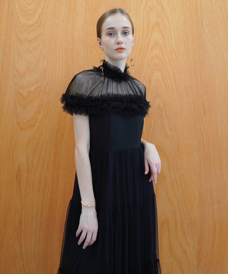 sheer shoulder dress | Acka.| エーシーケーエー|公式 sheer shoulder dress | Acka.| エーシーケーエー|公式