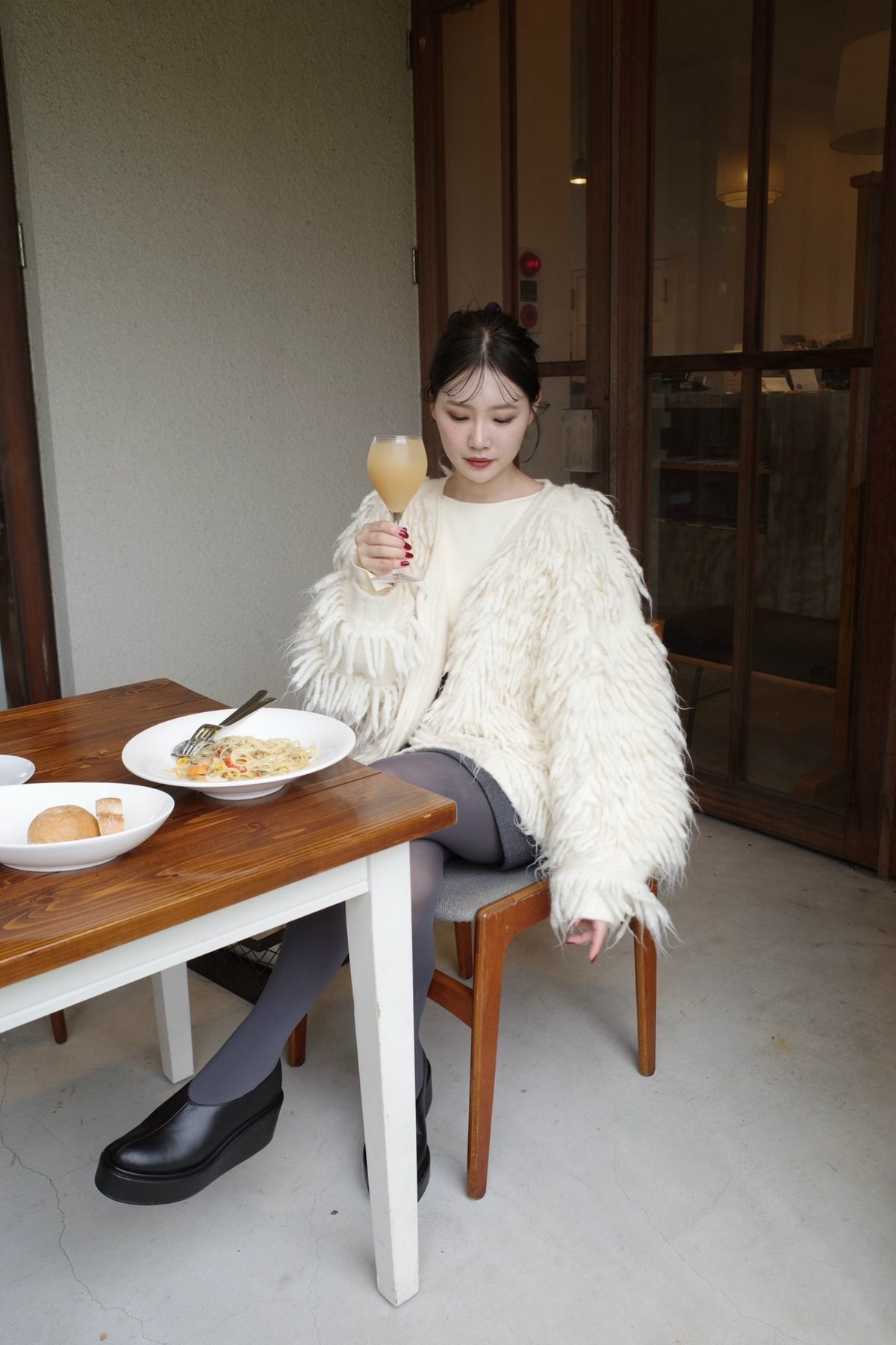 fringe volume cardigan | Acka.｜ エーシーケーエー｜公式オンライ 