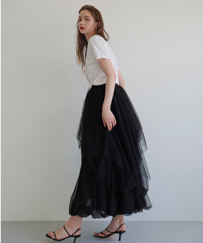 tiered tulle skirt | Acka.| エーシーケーエー|公式 tiered tulle skirt | Acka.| エーシーケーエー|公式