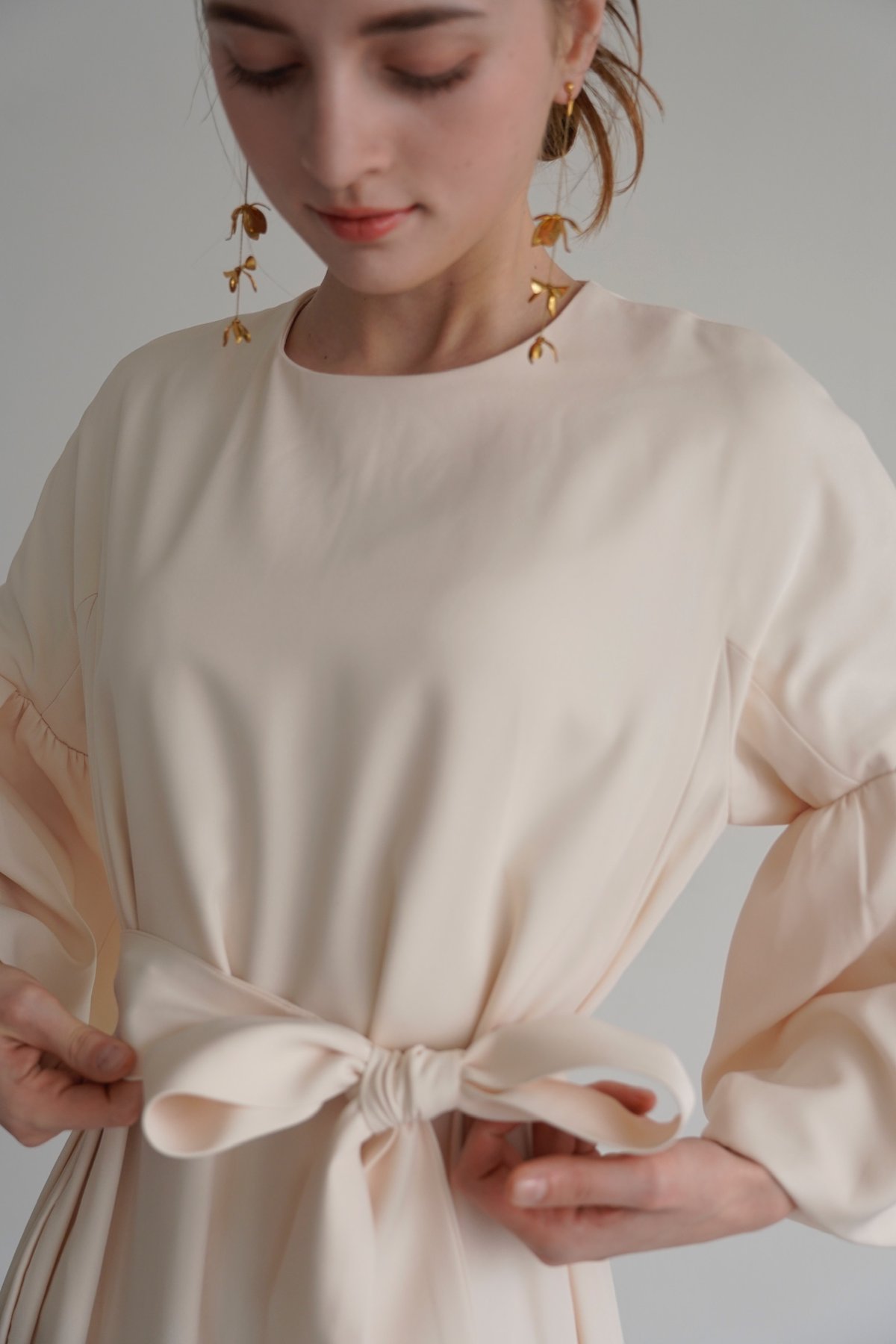 balloon sleeve one-piece | Acka.｜ エーシーケーエー｜公式オン