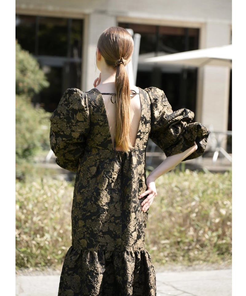 【タグ付き】正規品Acka glossy jacquard blouse glossy jacquard blouse – Acka online store