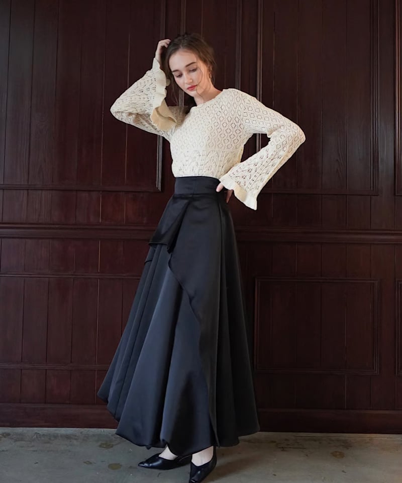 balloon satin skirt | Acka.| エーシーケーエー|公式オンラインストア balloon satin skirt | Acka.| エーシーケーエー|公式オンラインストア