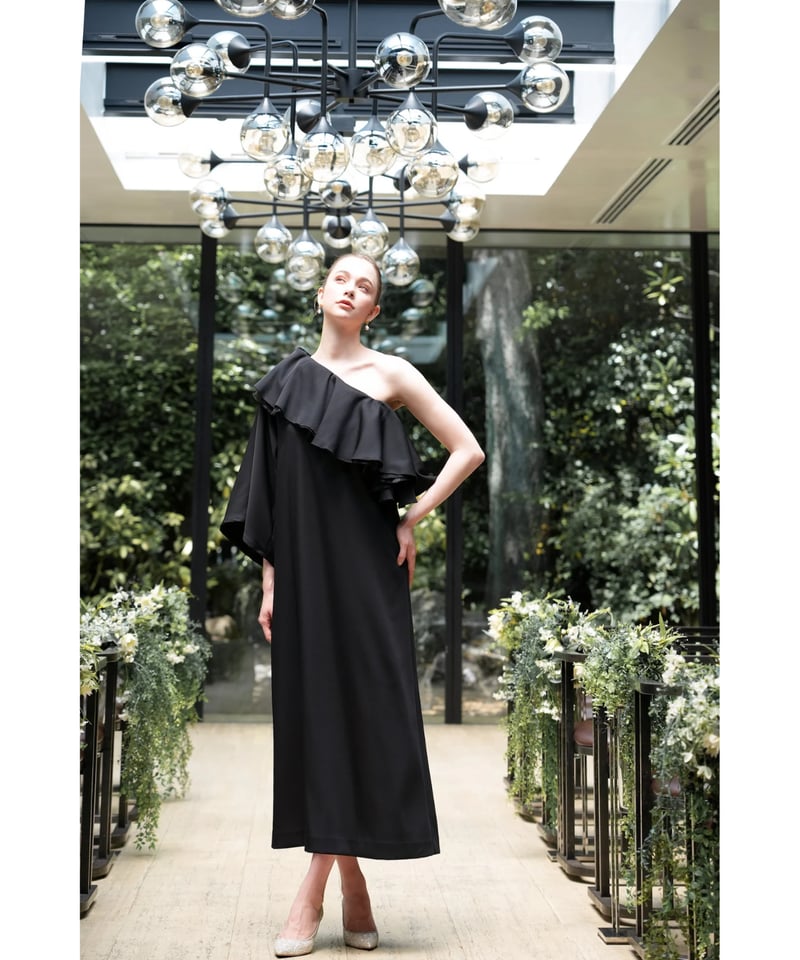frill shoulder lady dress | Acka.| エーシーケーエー|公式オ frill shoulder lady dress | Acka.| エーシーケーエー|公式オ