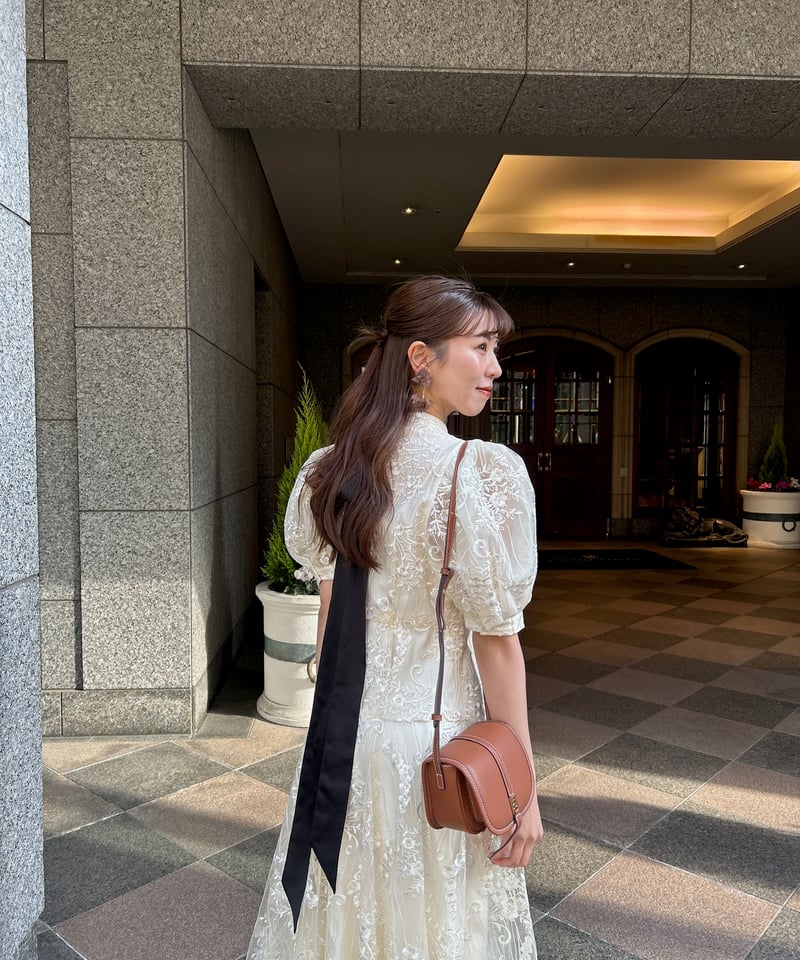 lace flare dress | Acka.｜ エーシーケーエー｜公式オンラインストア 