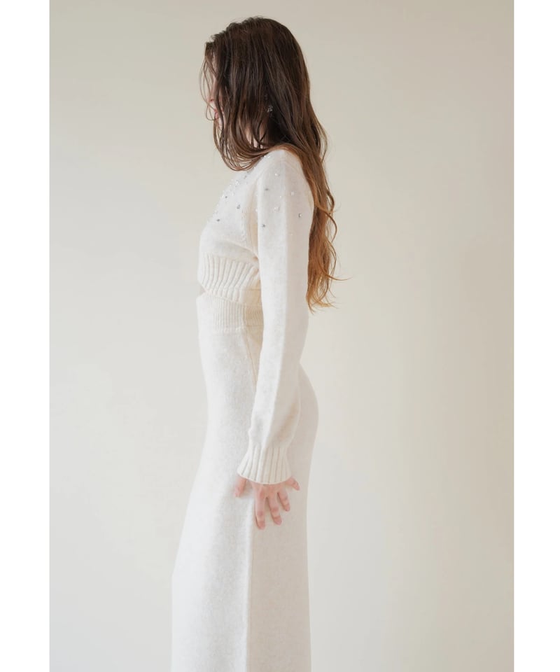 waist open knit one-piece | Acka.| エーシーケーエー|公式オ waist open knit one-piece | Acka.| エーシーケーエー|公式オ