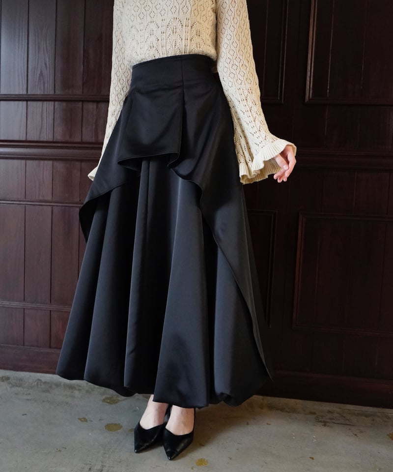 balloon satin skirt | Acka.| エーシーケーエー|公式 balloon satin skirt | Acka.| エーシーケーエー|公式