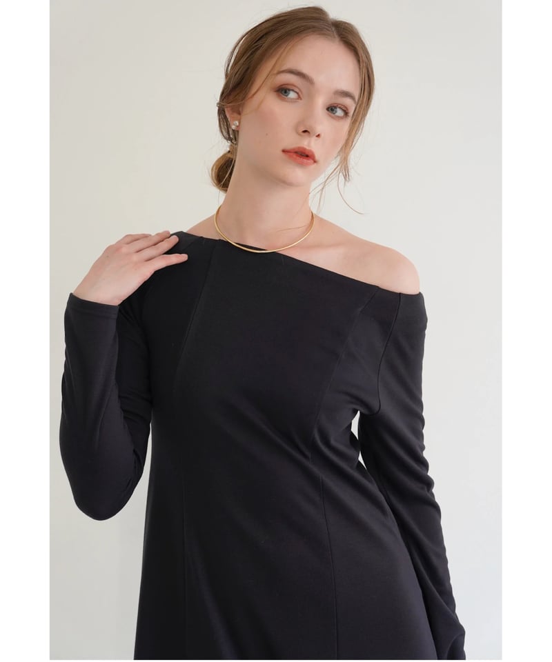 ワンピース Acka. soft flare one-piece blossom flare one-piece – Acka online store