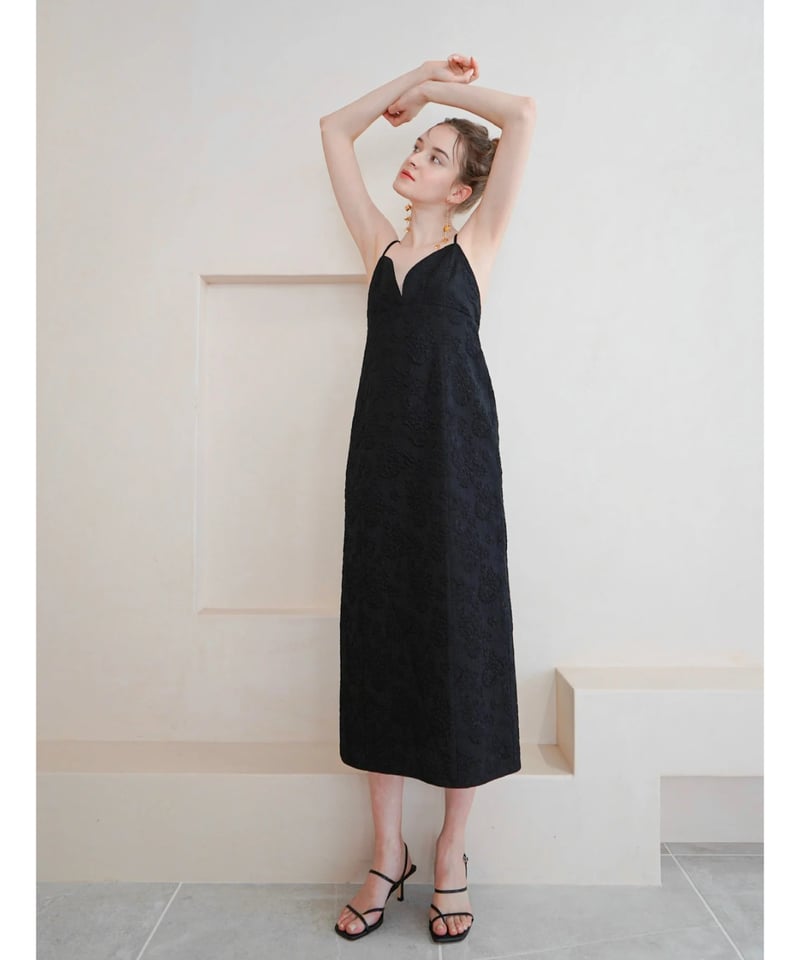 jacquard camisole one-piece | Acka.｜ エーシーケーエー｜公