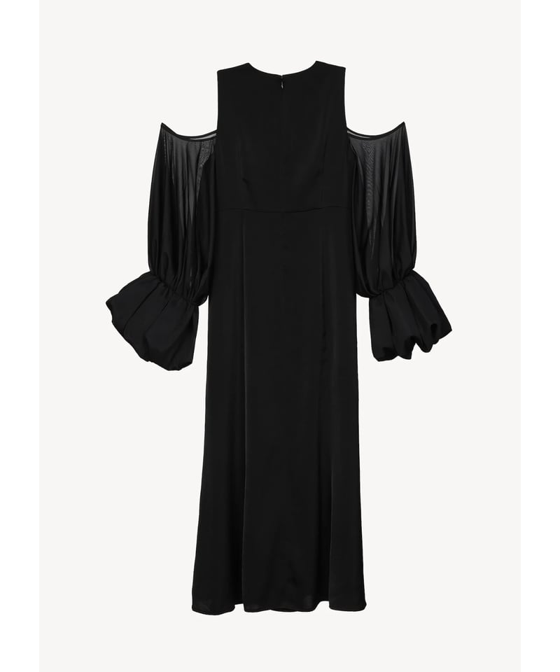 sheer melt sleeve dress | Acka.| エーシーケーエー|公式オン sheer melt sleeve dress | Acka.| エーシーケーエー|公式オン