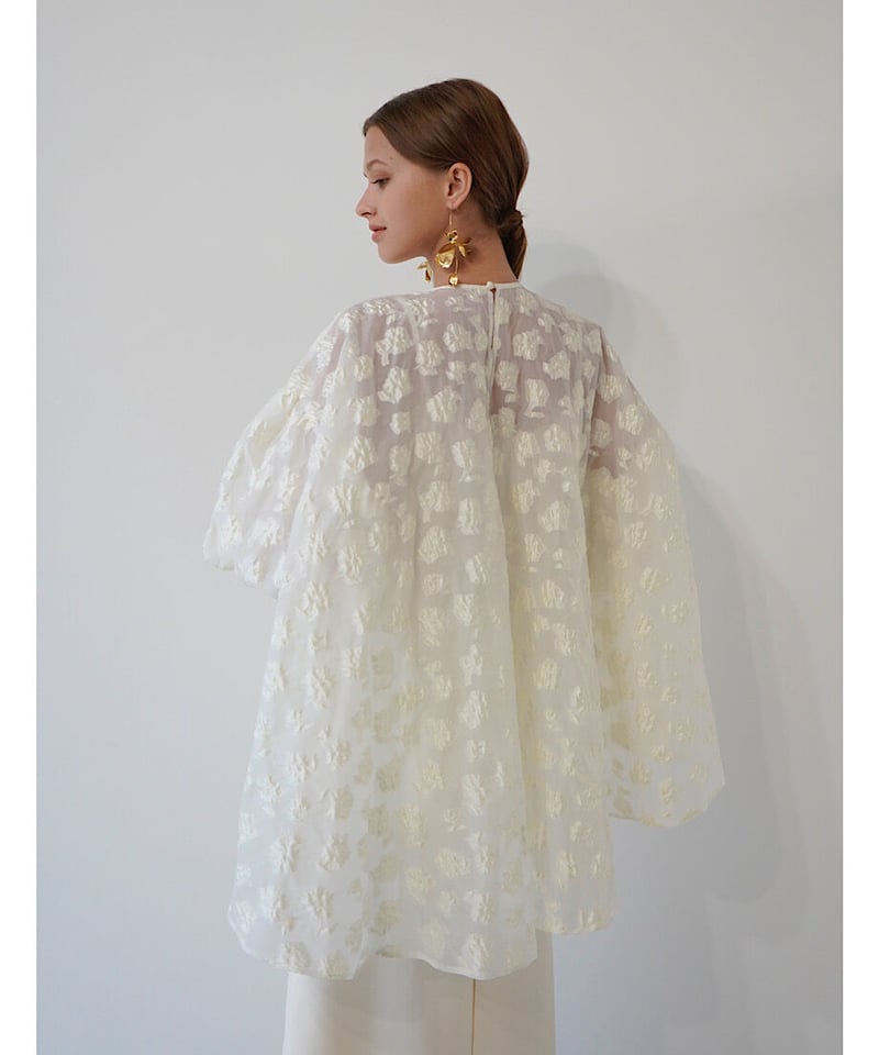 jacquard over flare blouse | 【Acka.】エーシーケーエー｜公式...