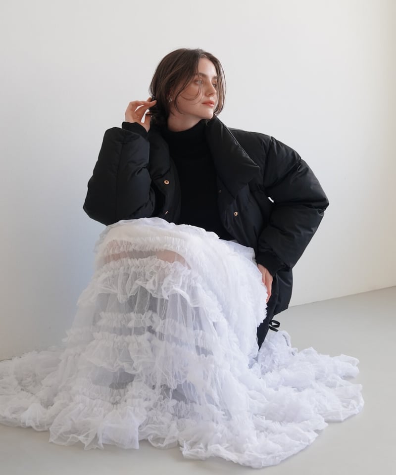 tulle long skirt | Acka.| エーシーケーエー|公式オンライン tulle long skirt | Acka.| エーシーケーエー|公式オンライン