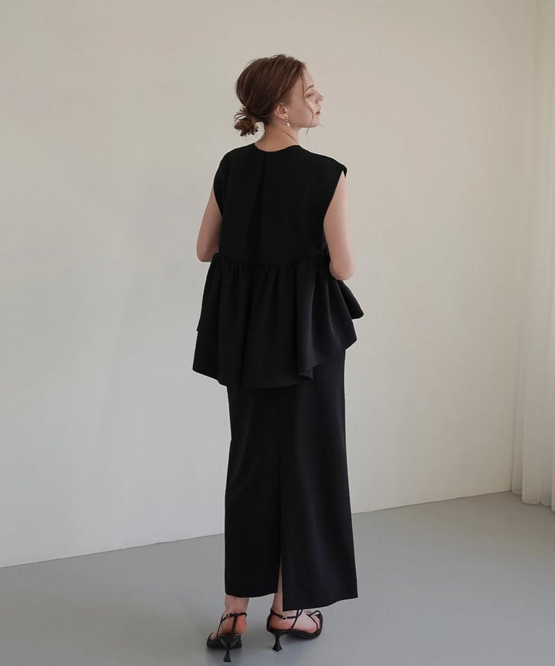 georgette pencil skirt | Acka.｜ エーシーケーエー｜公式オンライ