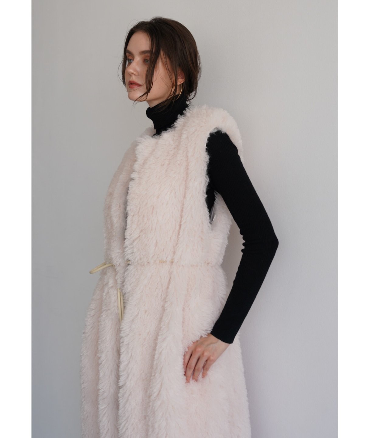 fur long vest | Acka.| エーシーケーエー|公式オンラインストア fur long vest | Acka.| エーシーケーエー|公式オンラインストア