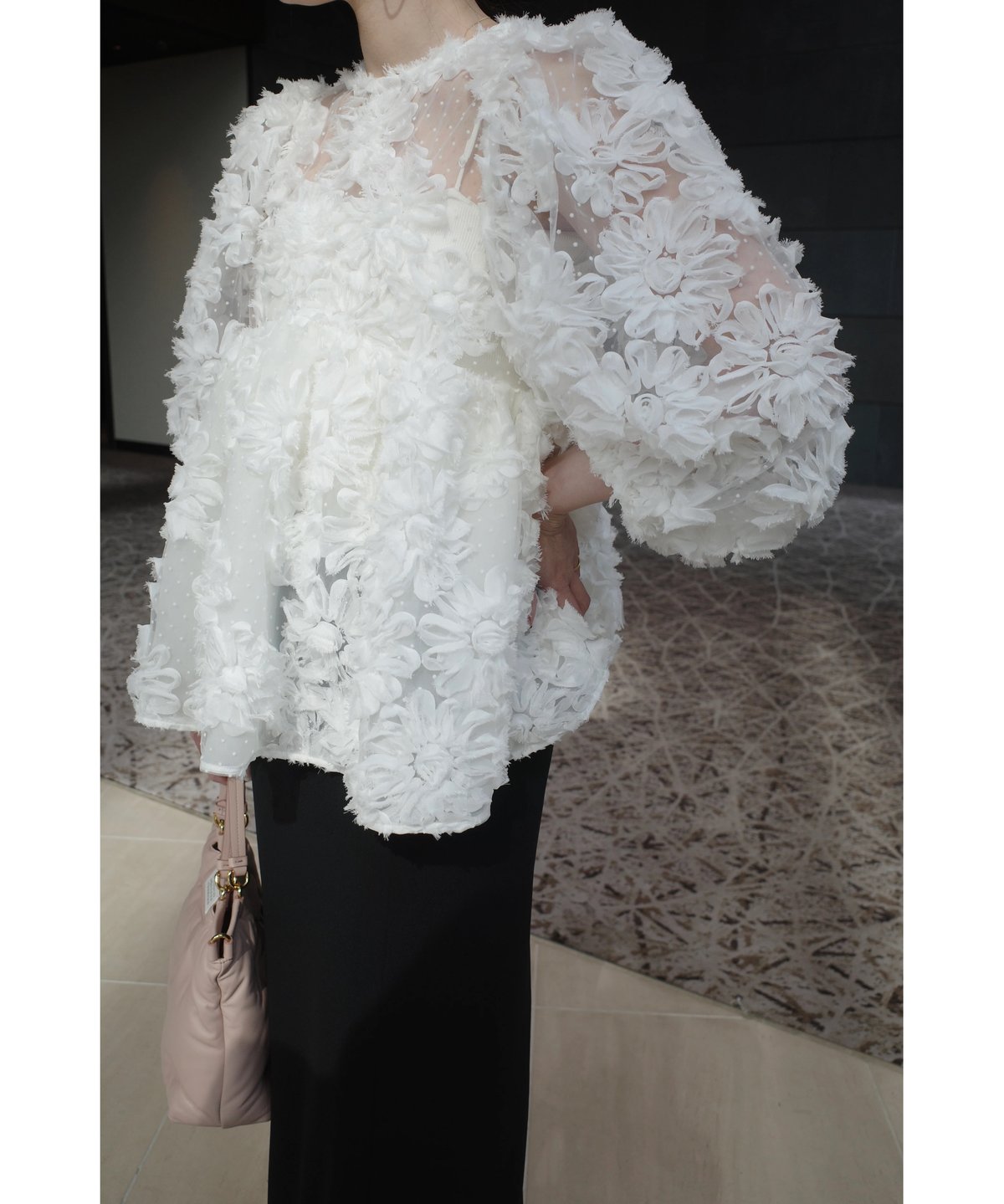 flower peplum blouse | Acka.｜ エーシーケーエー｜公式オンラインストア