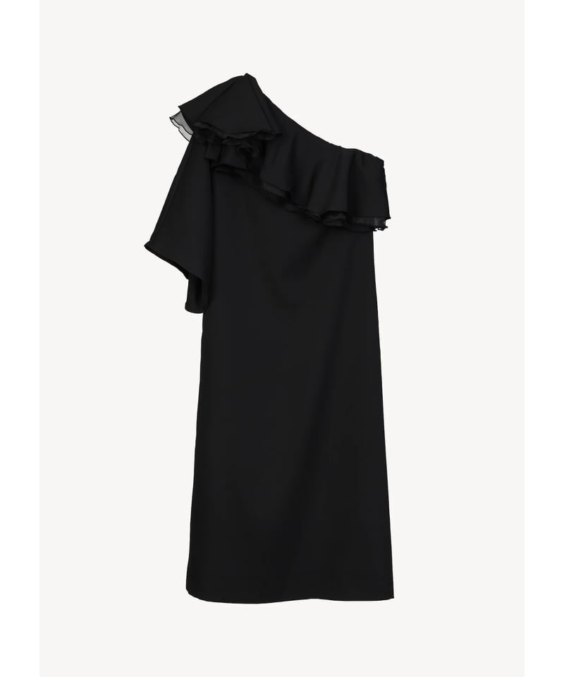 acka embroidery frill blouse