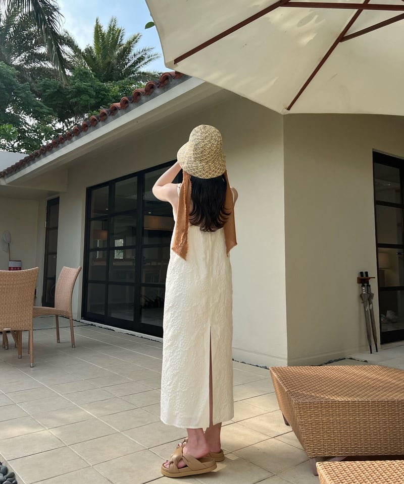 jacquard camisole one-piece | Acka.｜ エーシーケーエー｜公