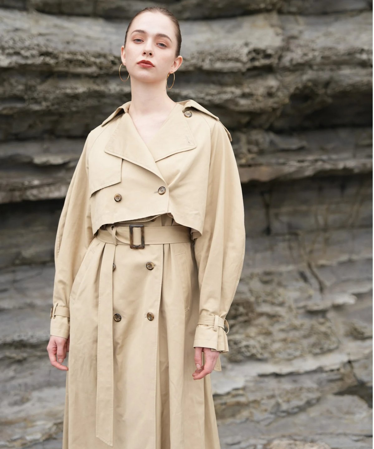 3way classic trench coat | Acka.| エーシーケーエー|公式オン 3way classic trench coat | Acka.| エーシーケーエー|公式オン